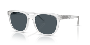 Transparent Clear  - Blue Grey Solid