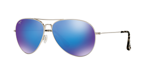 Silver  - Blue Hawaii Mirror Polarized