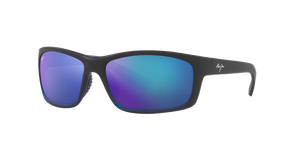 Black Matte  - Blue Hawaii Mirror Polarized