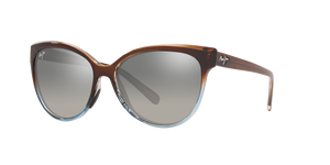 Translucent Dark Chocolate/Blue  - Neutral Grey Polarized