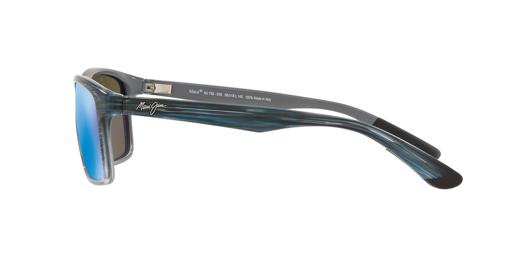 Blue Black Tortoise Fade