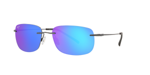 Gunmetal  - Blue Hawaii Mirror Polarized