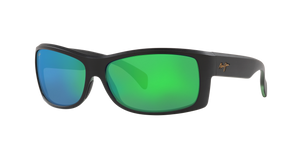 Matte Black  - MAUI Green® Mirror Polarized