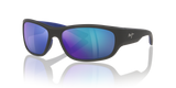 Black Matte  - Grey Mirror Polarized