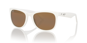 White Shiny  - Bronze Gradient