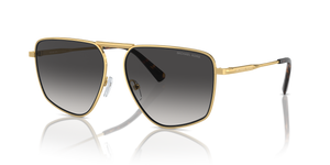 Shiny Yellow Gold - Light Grey Gradient