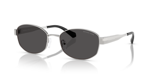Silver - Dark Grey Solid