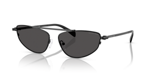 Black Shiny - Dark Grey Solid
