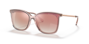 Pink Transparent - Rose Gold Gradient Mirror