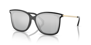 Black - Silver Grey Gradient Mirror