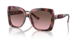 Plum Graphic Tortoise - Cordovan Gradient
