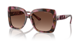 Plum Graphic Tortoise - Brown Gradient Polarized
