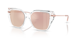 Clear - Rose Gold Mirror Polar