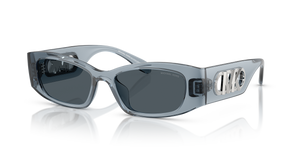 Denim Transparent - Blue Grey Solid