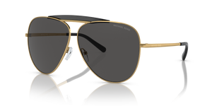 Gold - Dark Grey Solid