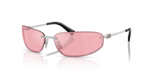 Silver  - Pink Mirror
