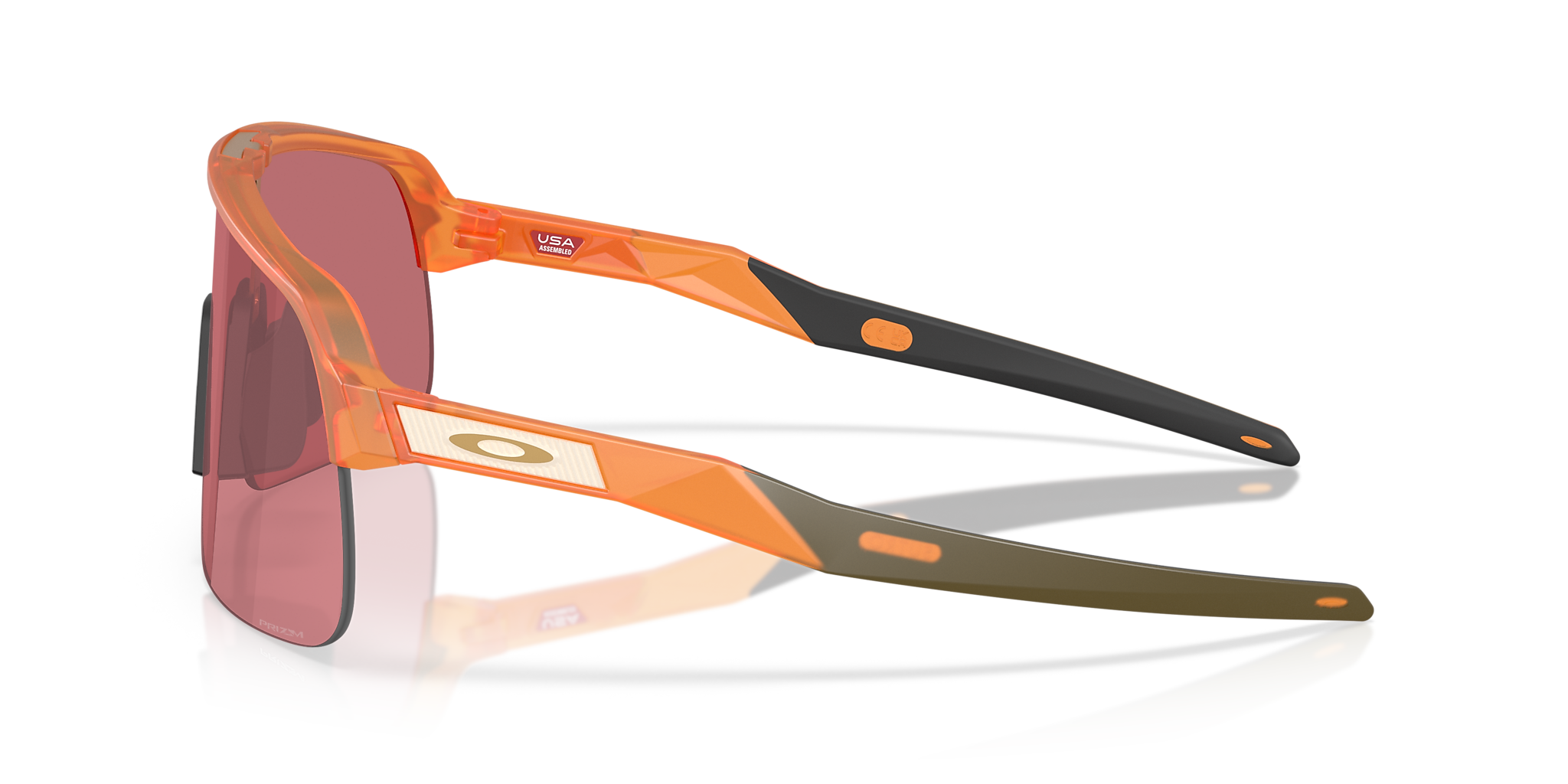 Matte Transparent Ginger - Prizm Dark Golf