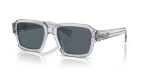 Transparent Grey  - Blue