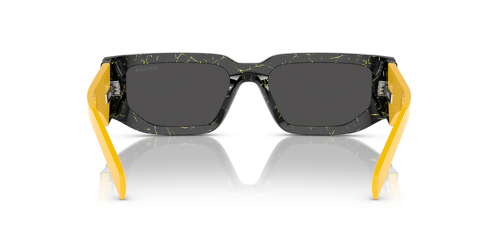 Black Yellow Marble