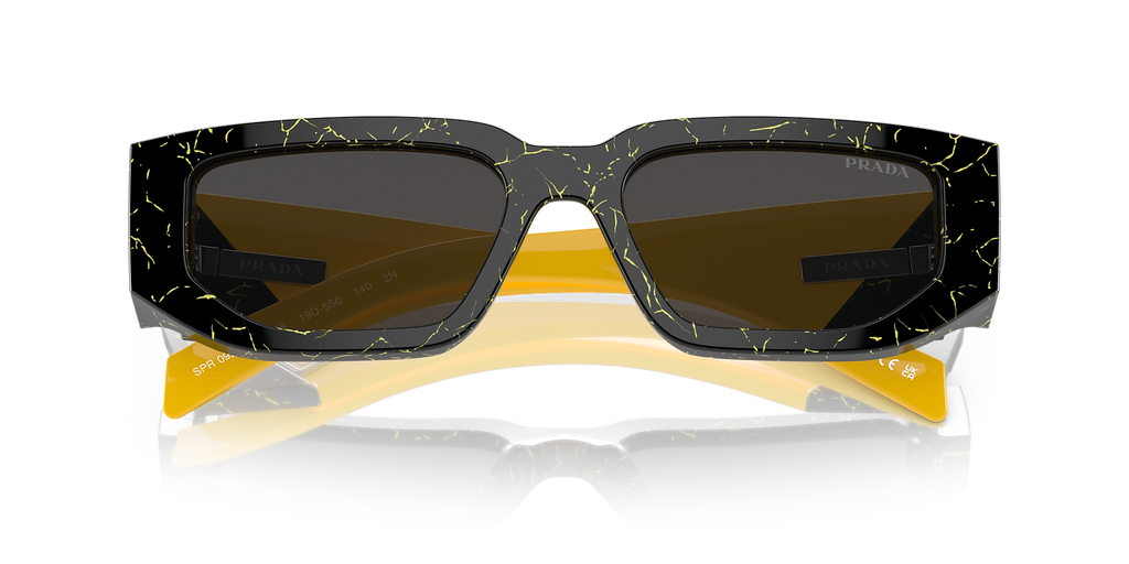 Black Yellow Marble