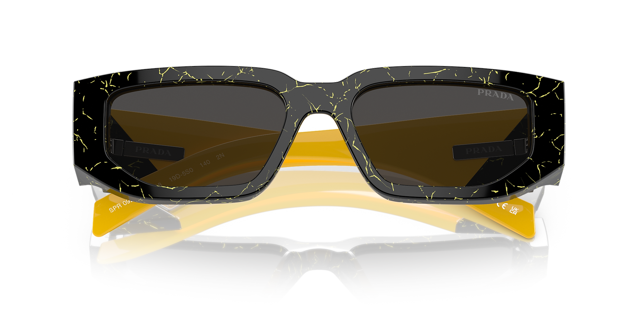 Black Yellow Marble