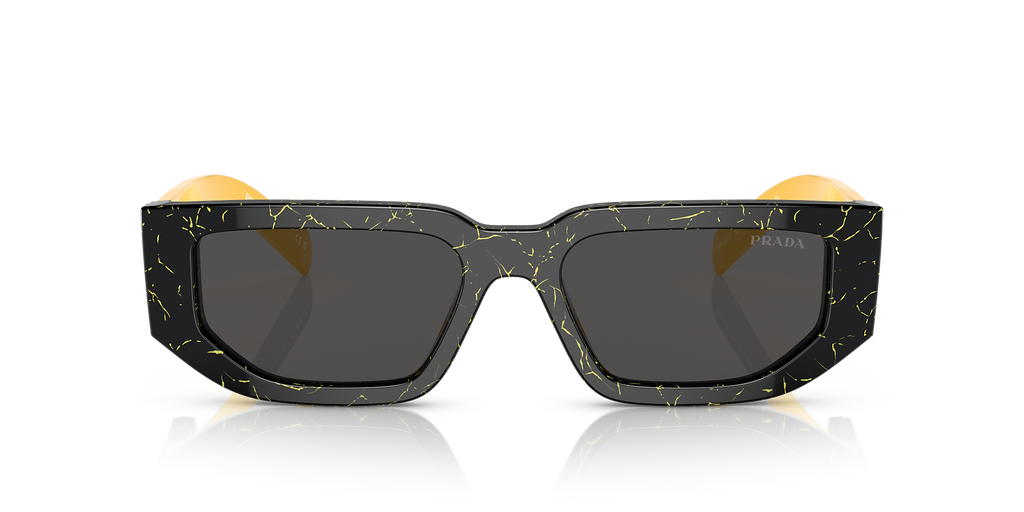 Black Yellow Marble