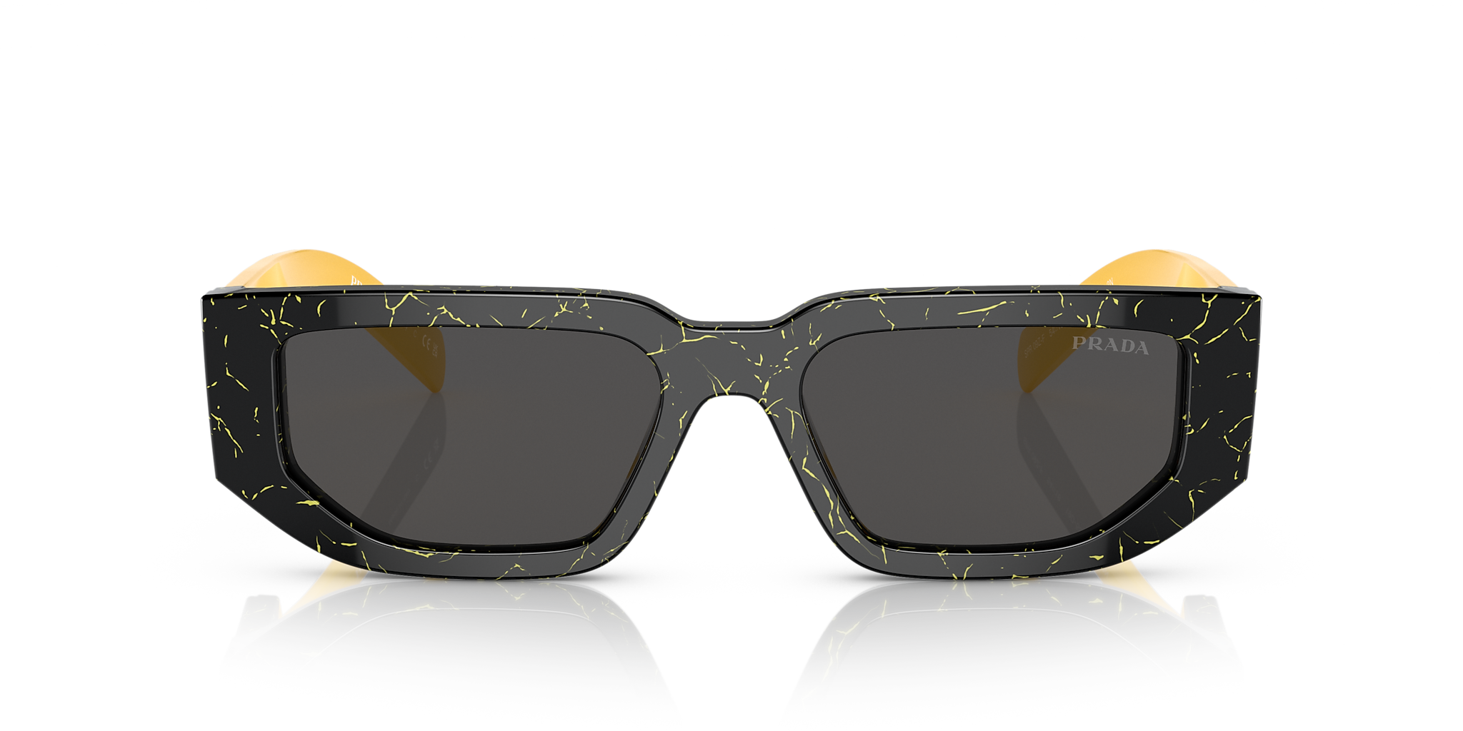 Black Yellow Marble