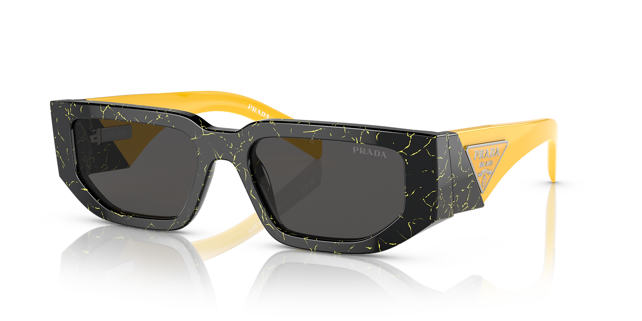 Black Yellow Marble