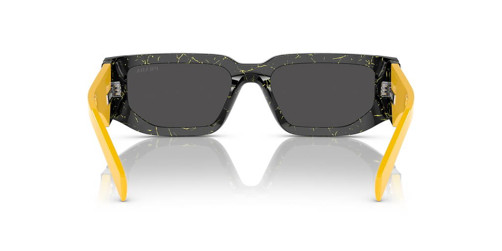 Black Yellow Marble