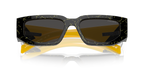Black Yellow Marble