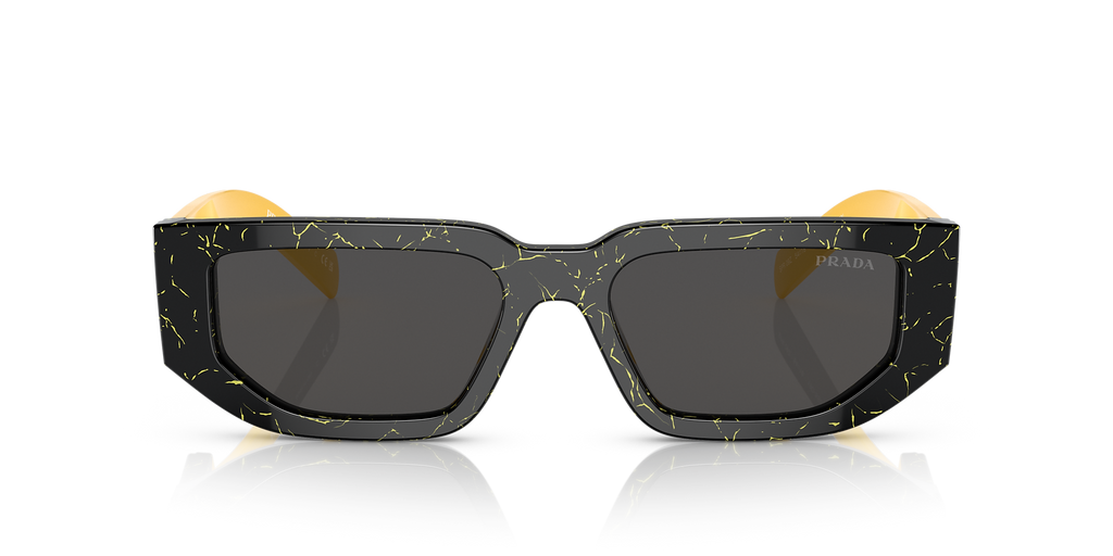 Black Yellow Marble