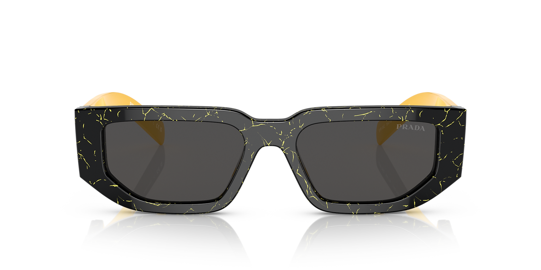 Black Yellow Marble