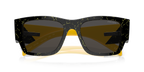 Black/Yellow Marble