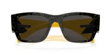 Black/Yellow Marble