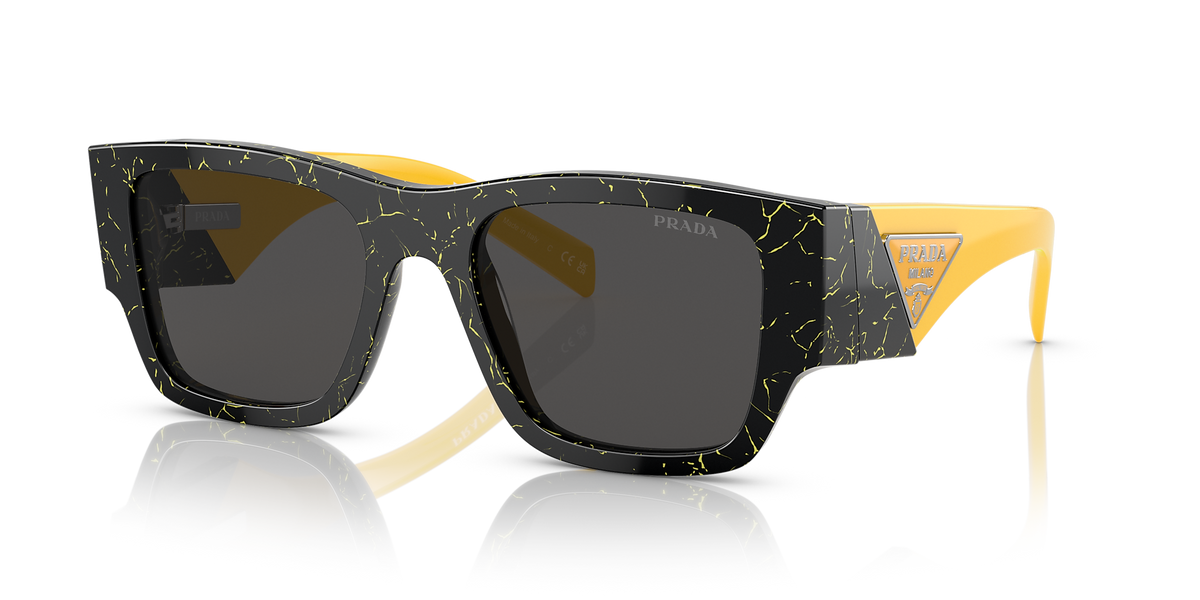 Black/Yellow Marble