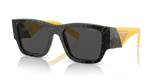 Black/Yellow Marble