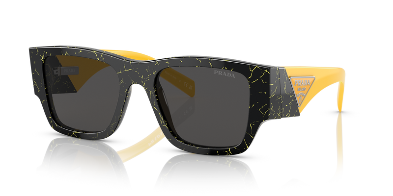 Black/Yellow Marble