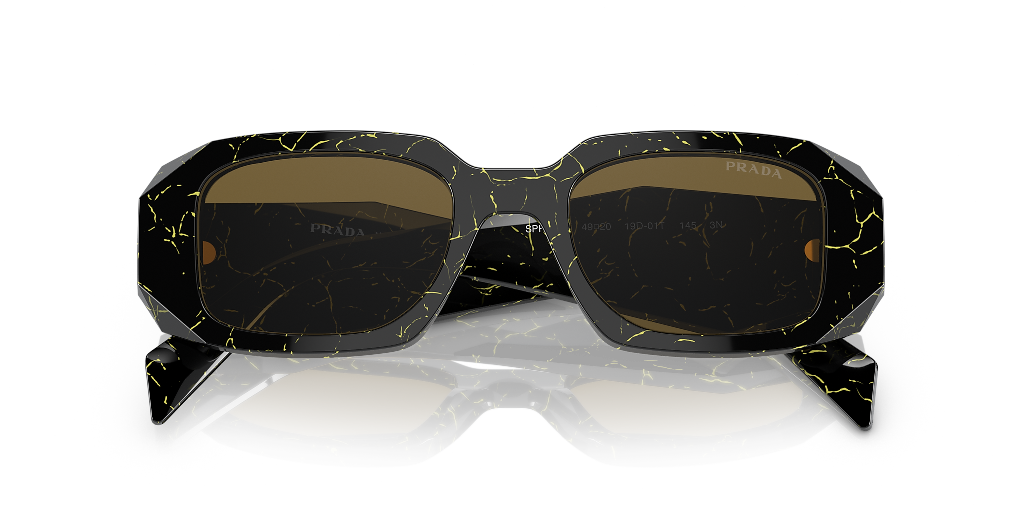 Black/Yellow Marble