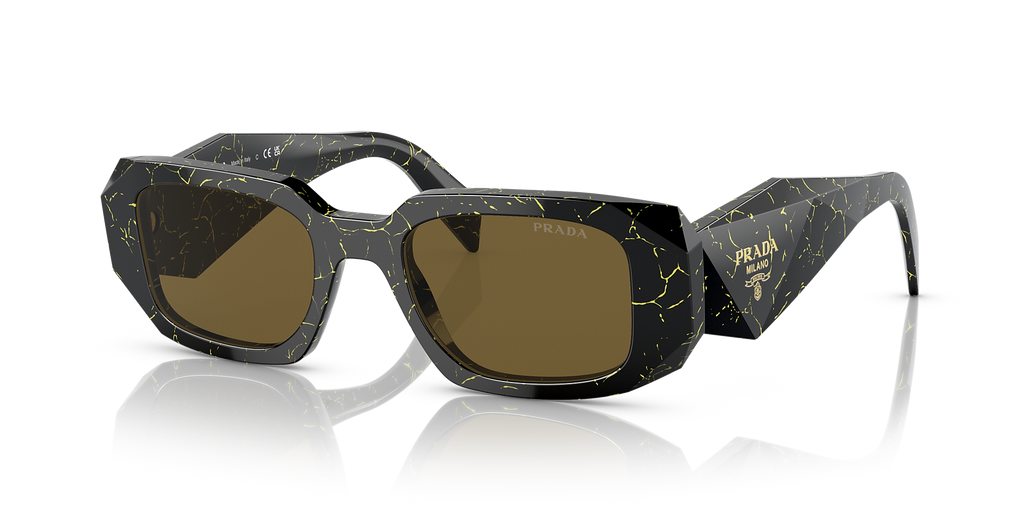 Black/Yellow Marble