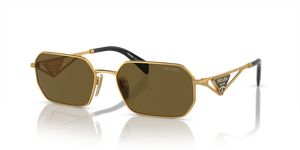 Matte Gold  - Dark Brown