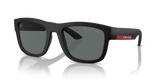 Black Rubber  - Dark Grey Polar