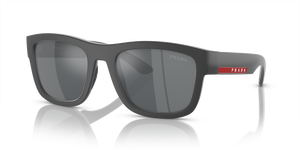 Grey Rubber  - Light Grey Mirror Black