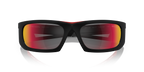 Matte Black/Red