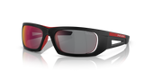 Matte Black/Red