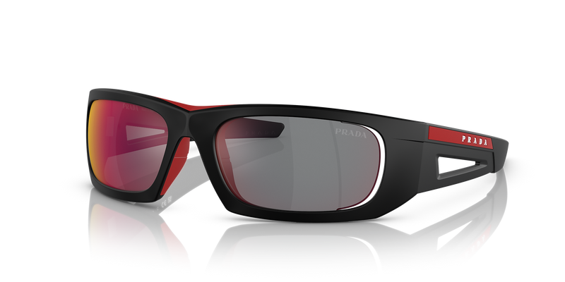 Matte Black/Red