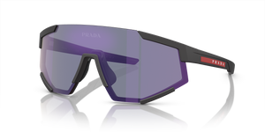 Black Rubber  - Dark Blue Mirror Violet