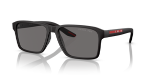 Black Rubber  - Dark Grey Polarized