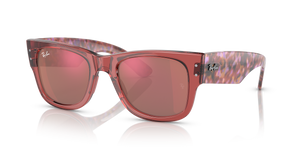 Transparent Pink - Red