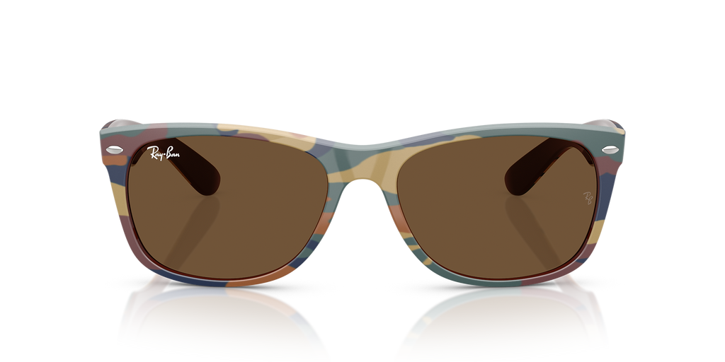 Brown & Blue Camuflage