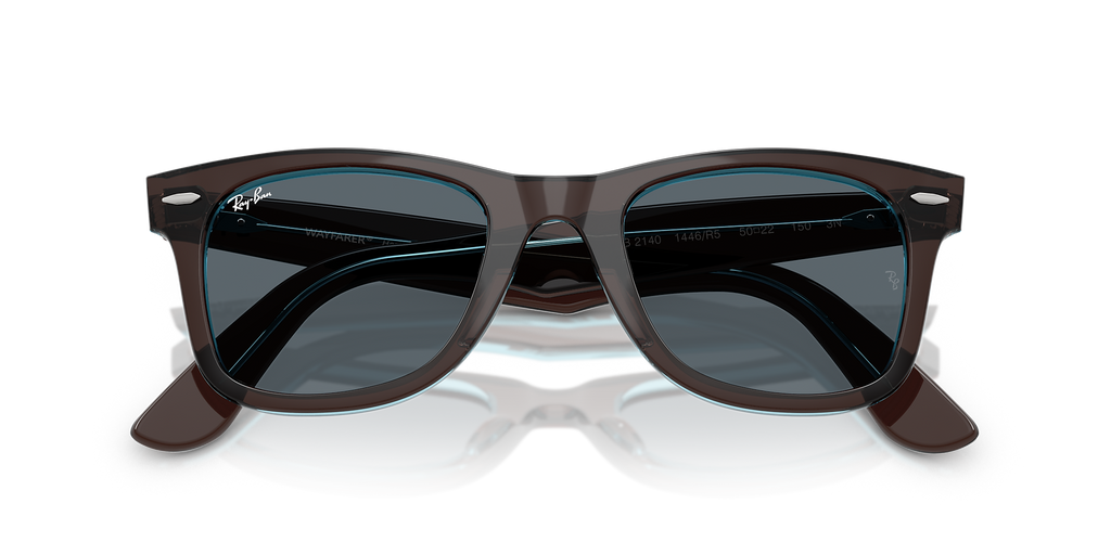 Brown On Transparent Blue